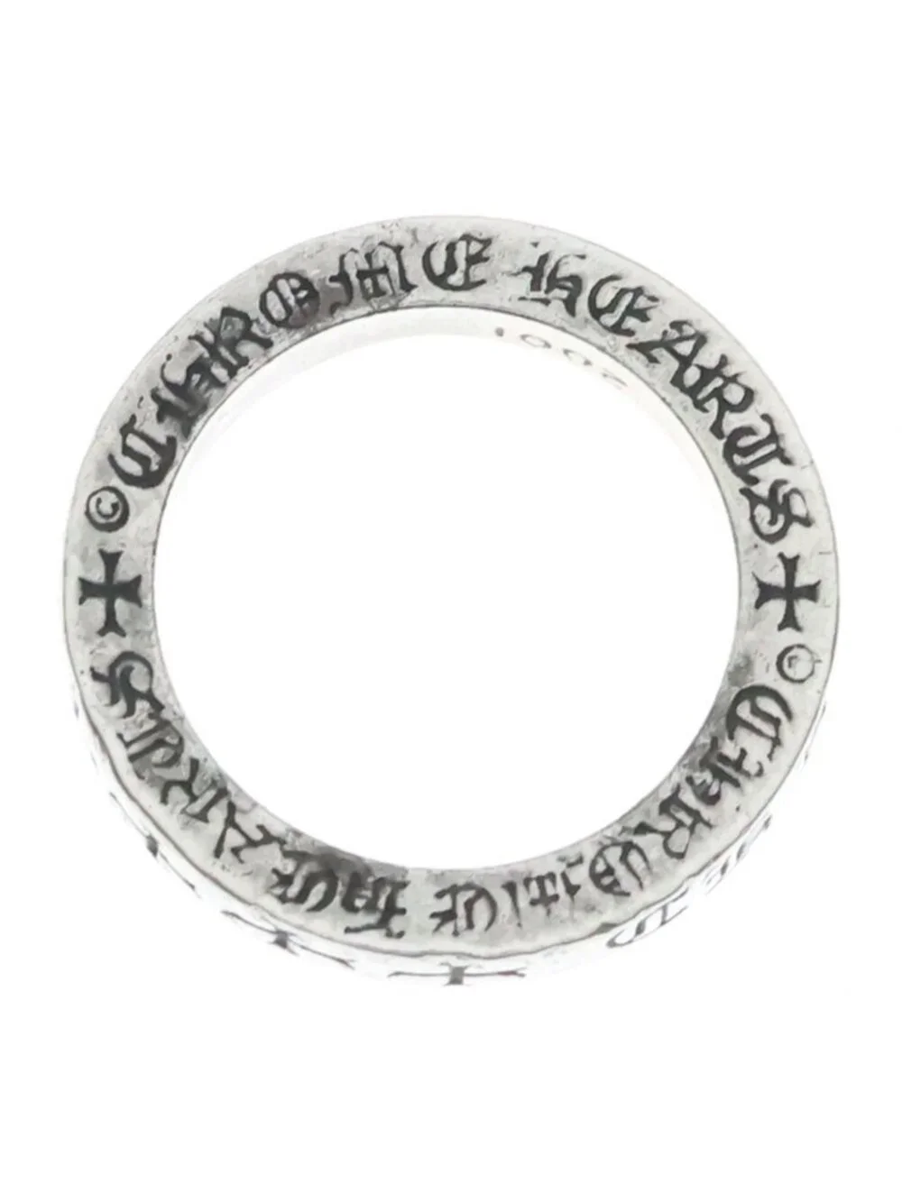 Chrome Hearts 3 Spacer Nyc Limited Youring Silver Ring
